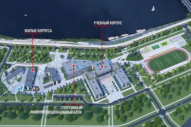  | Глава Краснодарского края посетил место строительства школы-интерната для одаренных детей в Краснодаре
