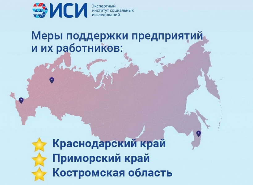  | Кубань заняла первое место среди регионов по мерам поддержки предприятий и их работников в период пандемии коронавируса