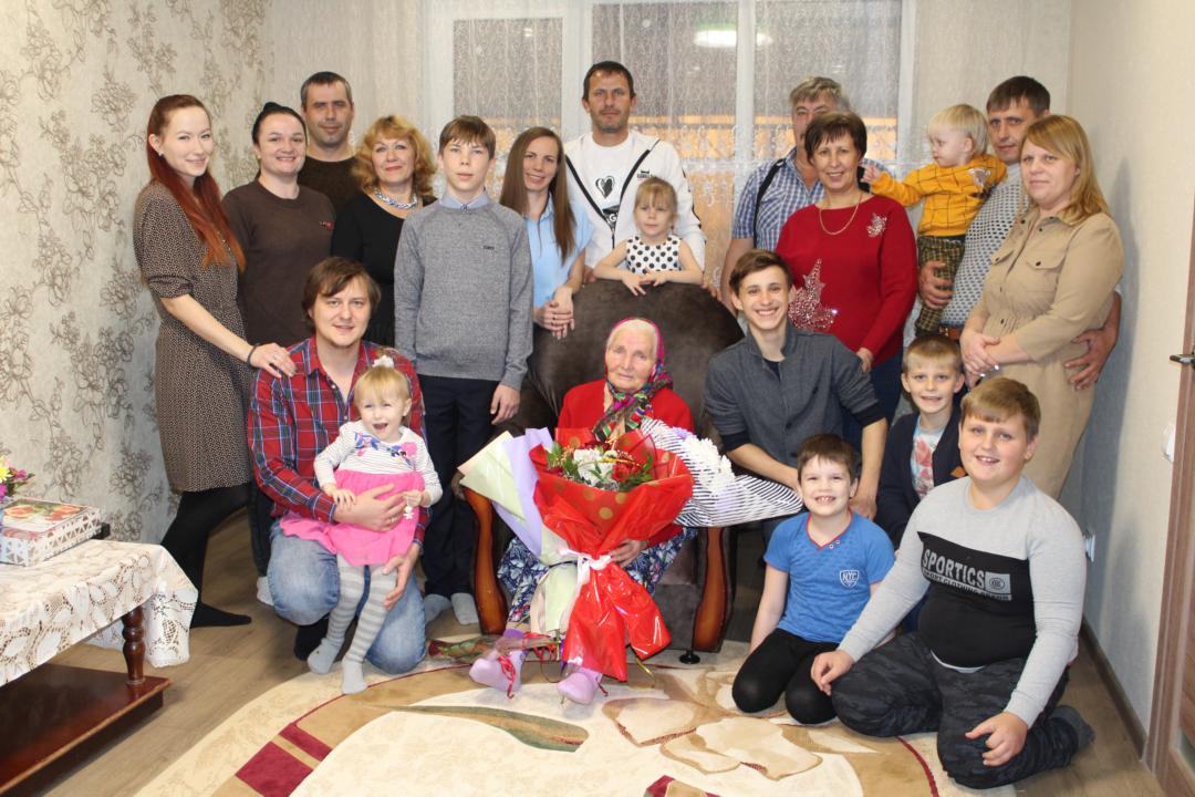 Нина Григорьевна Мазирка в кругу родных и близких. | Настоящая мама и самая лучшая бабушка