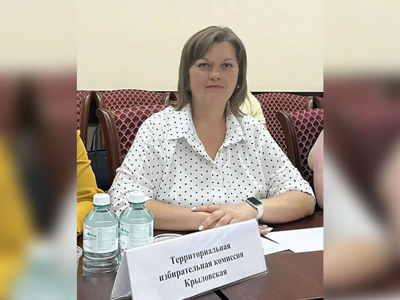 Председатель ТИК Крыловская Елена Андреева. | За кого, как и где голосуем
